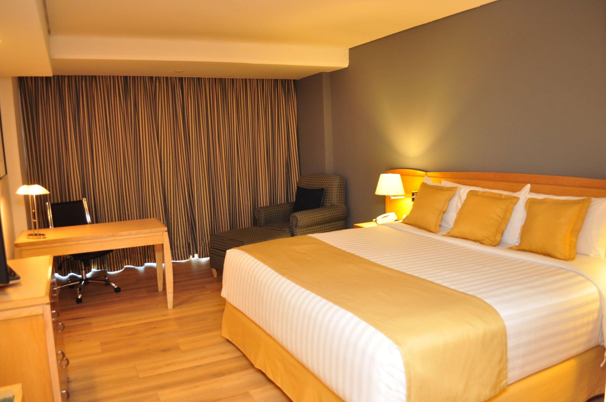 Radisson Paraiso Hotel Cidade do México Exterior foto A room at the hotel